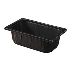 07321031155808_pos0 47568-200x-DUNIFORM-PP-Schale-1-4-GN-265-x-161-x-80-mm-Schwarz-ungeteilt_3.jpg