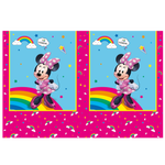 Tischdecke 120 x 180 cm - Minnie Maus Rainbow Make Me Smile