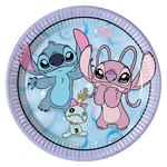 8 Pappteller 23 cm - Stitch Angel Cute