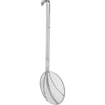 Back-/Frittierlöffel aus Chromstahl, Ø 24 cm, Länge 57 cm