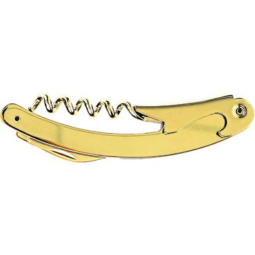 Kellnermesser, goldfarben, 110 mm