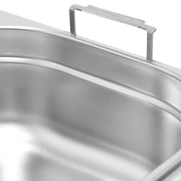 136104v01_main_product_photo_xmkji37robz Edelstahl Gastronormbehälter Serie STANDARD, GN 1/6 (100mm), mit Fallgriffen