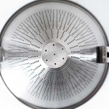 Spitzsieb mit Flachgriff, Ø 20 cm