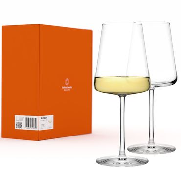 2x Stölzle Lausitz Power Weißweinkelch / Weißweinglas 400 ml