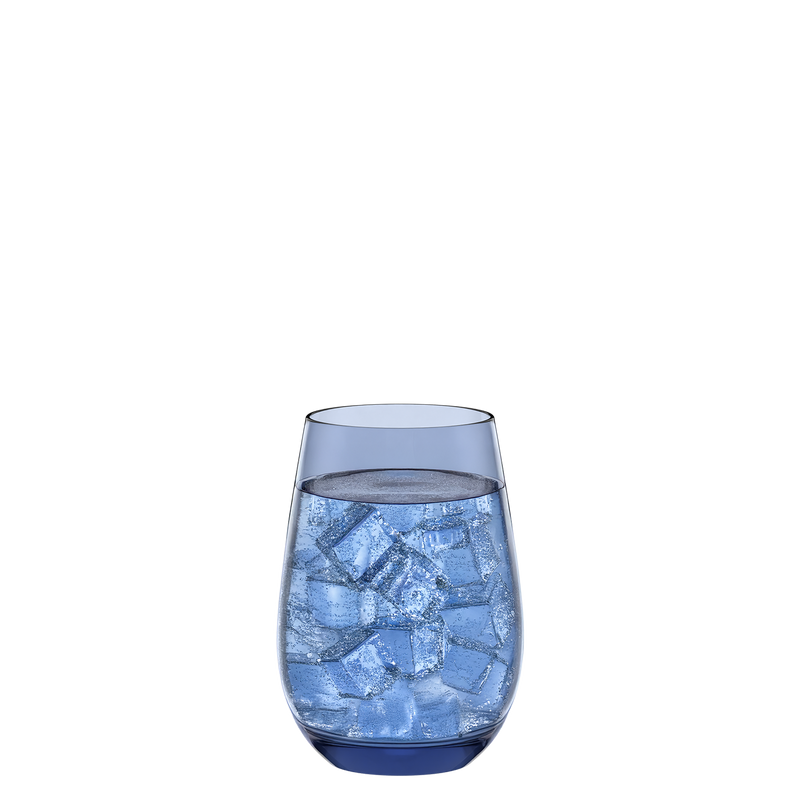 6x Stölzle Lausitz Elements Becher Blaugrau 465 ml