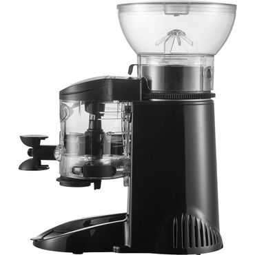 Professionelle Kaffeemühle von Cunill mit Mahlgutbehälter und manueller Steuerung