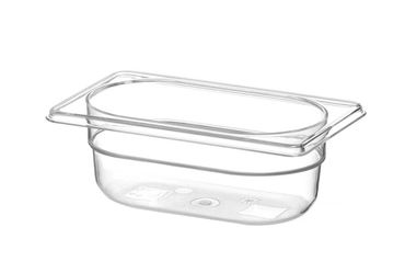 Gastronorm-Behälter 1/9,GN 1/9,0,6L,Transparent,176x108x(H)65mm