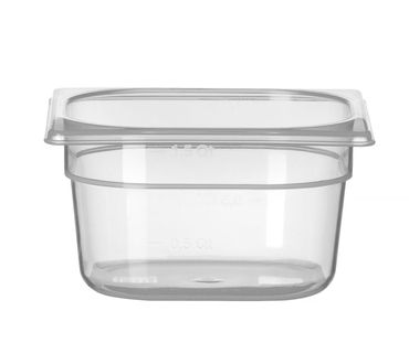 3a8801d0c7f7 24x Gastronorm-Behälter 1/6,GN 1/6,1,5L,Transparent,176x162x(H)100mm