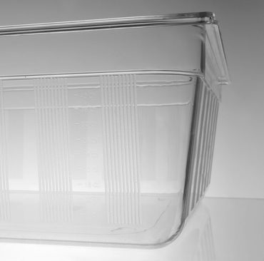 84e990dc5956 Gastronorm-Behälter 2/1,GN 2/1,58L,Transparent,650x530x(H)200mm
