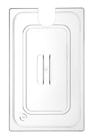 ddc3c351f3fe 12x Gastronorm-Deckel mit Sous-Vide-Stab-Aussparung,GN 1/1,Transparent,530x325mm