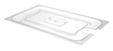 ddc3c351f3fe 12x Gastronorm-Deckel mit Sous-Vide-Stab-Aussparung,GN 1/1,Transparent,530x325mm