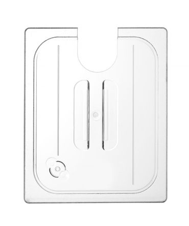 cd14231bd587 Gastronorm-Deckel mit Sous-Vide-Stab-Aussparung,GN 1/2,Transparent,265x325mm