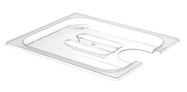 cd14231bd587 Gastronorm-Deckel mit Sous-Vide-Stab-Aussparung,GN 1/2,Transparent,265x325mm