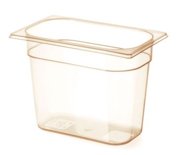 fc6459d126b9 Gastronorm-Behälter 1/4,hochtemperatubeständig,GN 1/4,3,8L,Transparent,265x162x(H)150mm