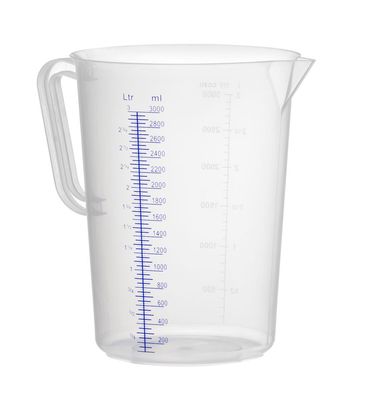 Messbecher,Polyproylen,3L,⌀160x(H)240mm