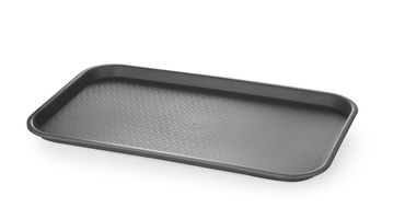 Fast-Food-Tablett GN 1/1 Polypropylen,AmerBox,GN 1/1,Schwarz,530x325x(H)20mm