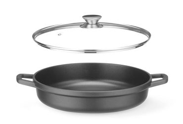 29754164fdcf 4x Kasserolle mit Antihaft-Beschichtung,4,3L,Schwarz,425x332x(H)70mm