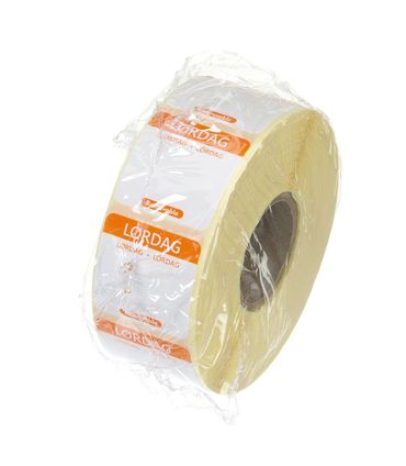 1000x Täglich anwendbare Lebensmittelsicherheitsetiketten,für den Mehrfachgebrauch,leicht zu entfernen,Samstag,Orange,25x25mm
