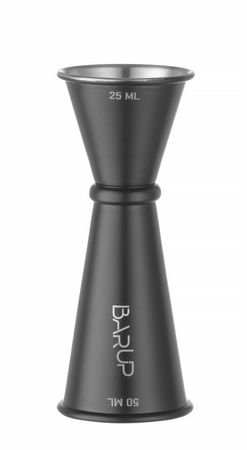 Barmaß 25/50 ml,BarUp,Schwarz,⌀44x(H)110mm