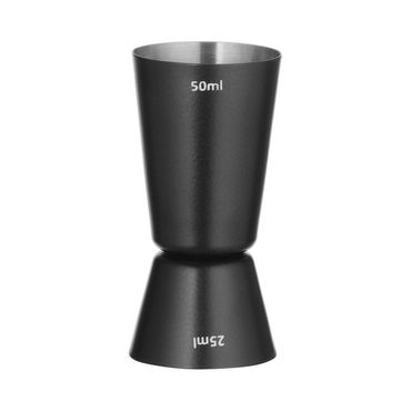 Barmaß 25/50 ml,BarUp,Schwarz,⌀45x(H)86mm