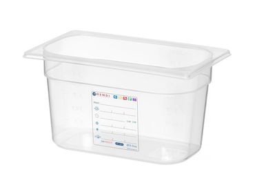 62994d8ac584 Gastronorm-Behälter 1/4,GN 1/4,4L,Transparent,265x162x(H)150mm