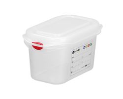 72011b29ae41 53985-12x-GN-1-9-Behaelter--Polypropylen--HENDI--GN-1-9--1L--Transparent--176x108x-H-100mm--Rechteckig.jpg