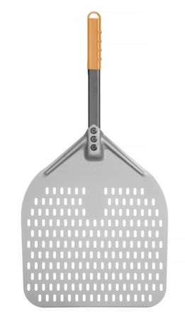 2296688f0794 Pizzaschaufel - eckig,gelocht,kurzer Griff,350x710mm