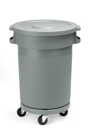 Wagen für Abfalleimer rund,AmerBox,Passend für 691403,⌀400x(H)165mm