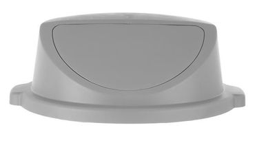 Push-Deckel für Abfalleimer rund,AmerBox,Passend für 691038,Hellgrau,⌀580x(H)190mm