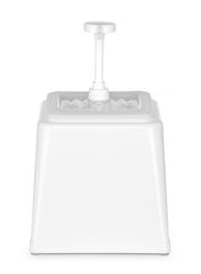 e11118b30666 54301-Pump-Saucenspender--HENDI--2-5L--Weiss--230x210x-H-327mm.jpg