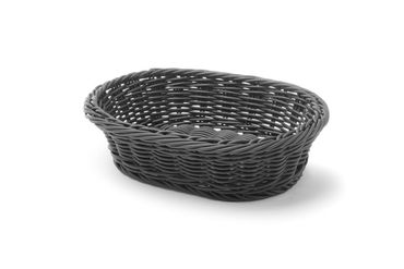 7857b8c4b8a2 Brotkorb,oval,Schwarz,250x190x(H)65mm