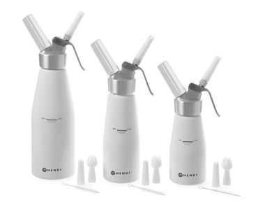 12x Sahnespender,0,25L,⌀80x(H)200mm