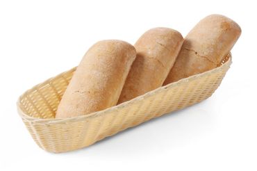 120x Brotkorb - oval,375x140x(H)70mm