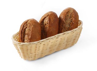 144x Brotkorb - oval,225x110x(H)60mm