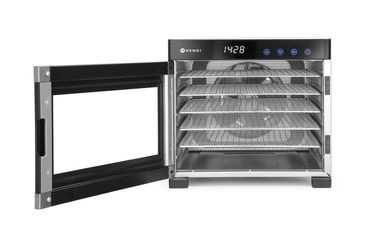 Dörrautomat für Lebensmittel,6 Bleche,230V/650W,342x485x(H)309mm