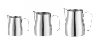24x Milchkännchen mit V-förmigem Ausguss,0,7L,⌀84x(H)130mm