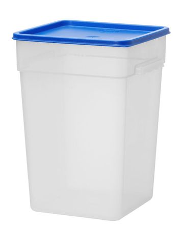 6x Lebensmittelbehälter mit Skala,20,8L,290x290x(H)400mm