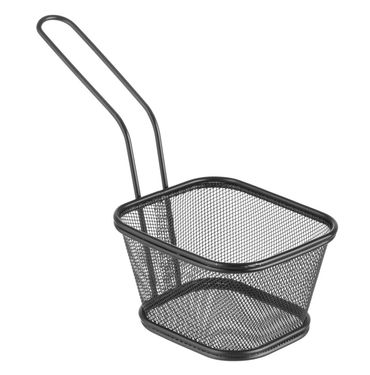 9a69ed9515c6 Miniatur-Frittierkörbe stapelbar,schwarz,130x115x(H)80mm