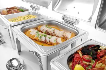 Chafing Dish GN 1/1,Spiegelglanz,9L,570x405x(H)320mm