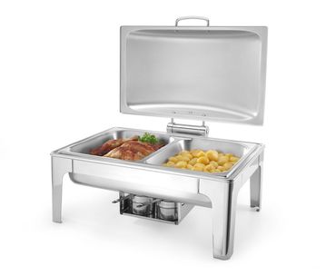 Chafing Dish GN 1/1,satiniert,9L,570x430x(H)290mm
