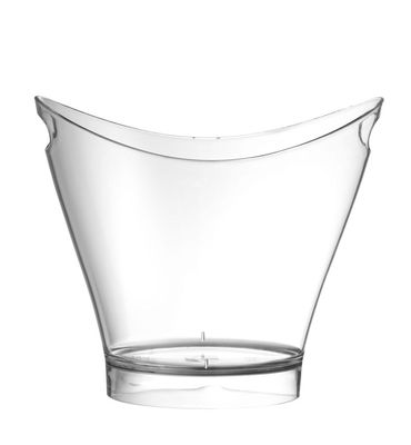 6x Wein- und Sektkühler,BarUp,6L,Transparent,300x240x(H)260mm
