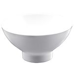 6 Servierteller Becher mittelgroße Schale Transparent 11 cm