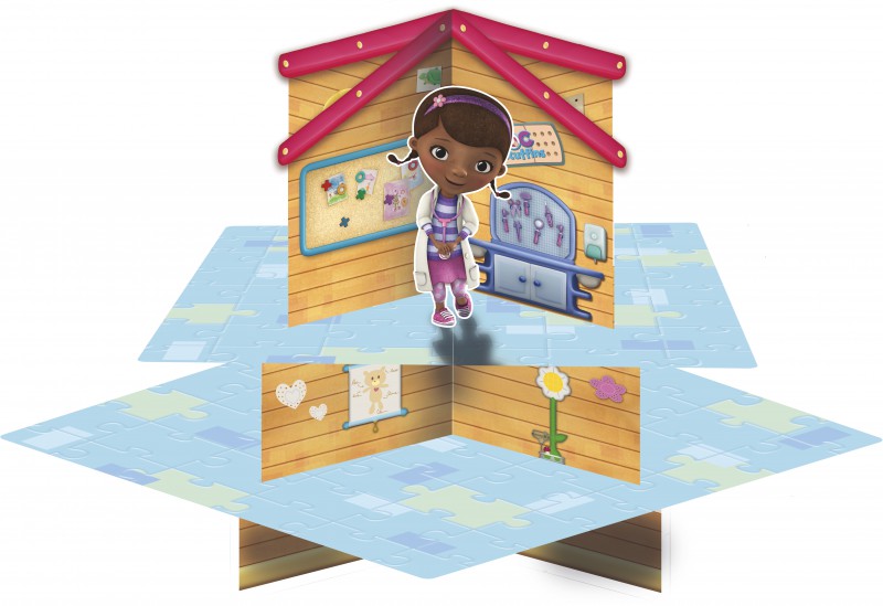 Deko-Beispiel aus dem Shop: Doc McStuffins Muffin Ständer