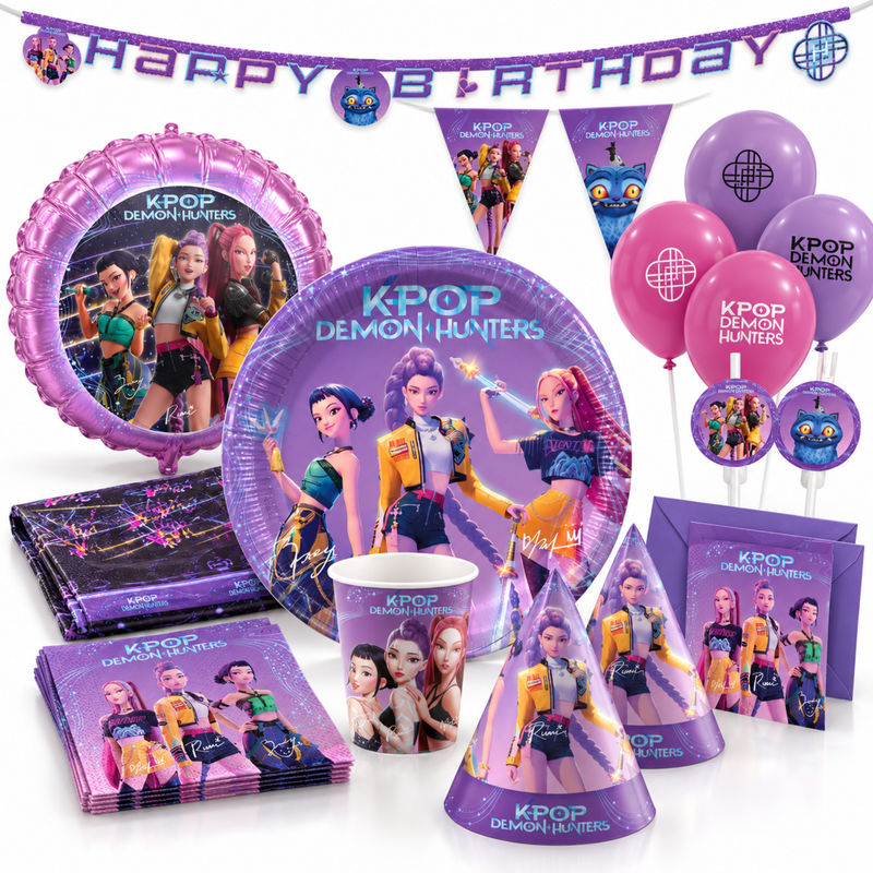 KPop Demon Hunters Partyset