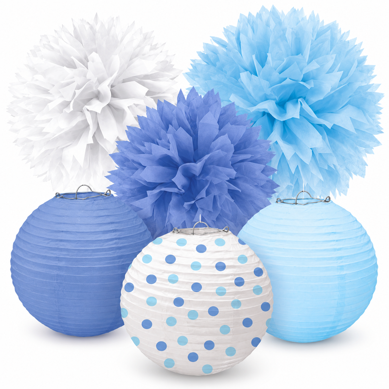 PL7420-Deko-Set-Weiss-Hellblau-Blau-Lampions-Fluffy-Dekobaelle 61683-Party-Deko-Set-Weiss-Hellblau-Blau-mit-3-Papierlampions-und-3-Fluffy-Dekobaellen.png