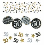 50. Geburtstag gold Konfetti