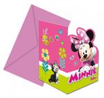 Minnie Maus Happy Helpers 6 Einladungskarten