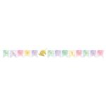 Goldenes Einhorn Girlande
