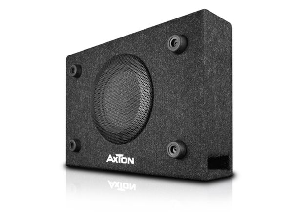 AXTON ATB120 Flat Bassreflex Subwoofer Kiste sehr flach 20 cm 200 Watt RMS