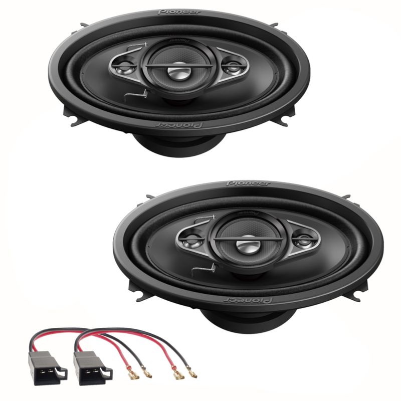 Pioneer TS-A4670F 10x15 cm 2 Wege Lautsprecher hinten für Polo 86C Golf 2 Pioneer TS-A4670F 10x15 cm 2 Wege Lautsprecher hinten für Polo 86C Golf 2